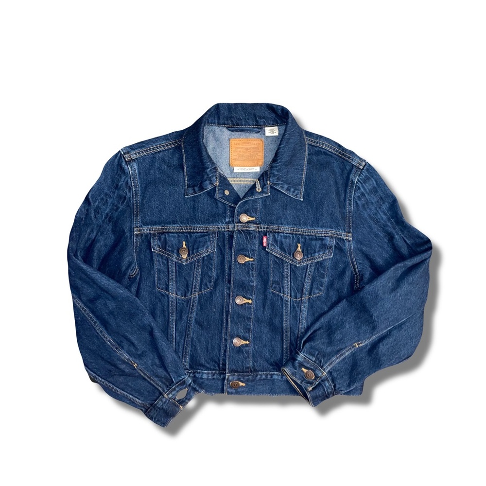 LEVI’S Loose Sleeve Trucker Jacket Denim Large